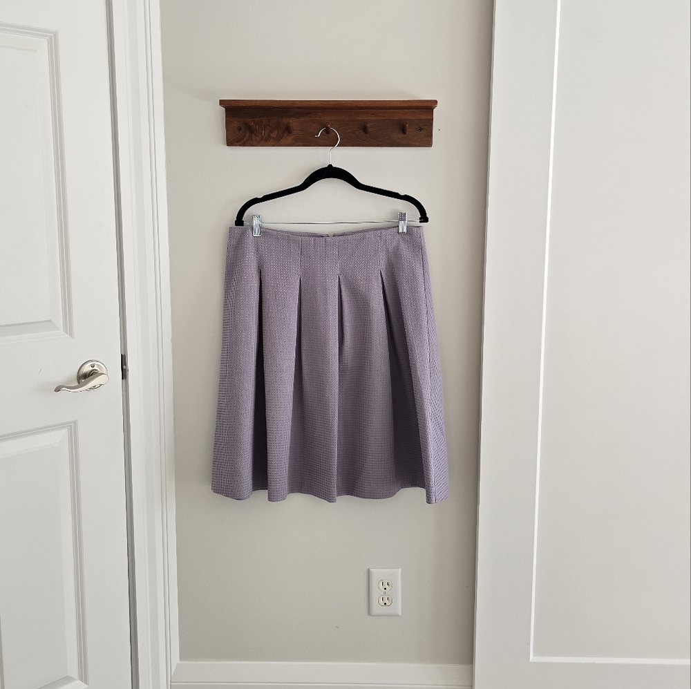 [Ann Taylor Factory] Lilac Pleated Skirt